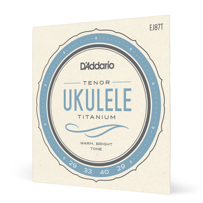 D'Addario EJ87T Titanium Ukulele Strings Tenor