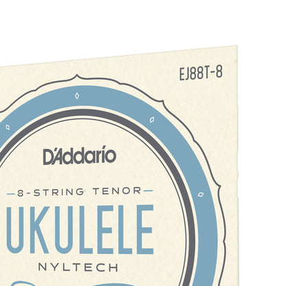 D'Addario EJ88T-8 Nyltech Ukulele 8-String Tenor