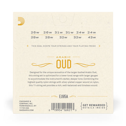D'Addario EJ95A Arabic Oud Strings
