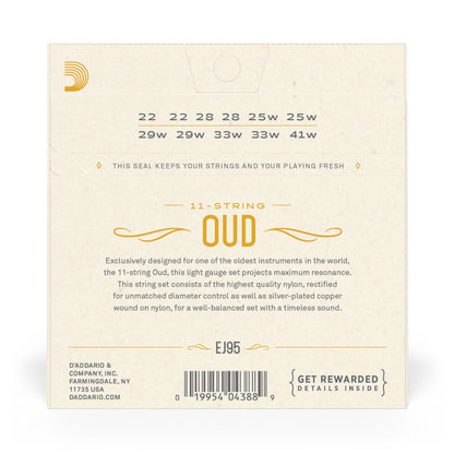 D'Addario EJ95 Oud/11-String Set