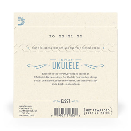 DAddario EJ99T ProArte Carbon Ukulele Strings Tenor