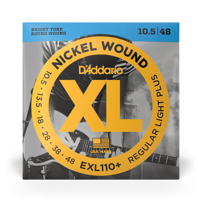 DAddario EXL110 Nickel Wound Electric Guitar Strings, Regular Light, 10-46