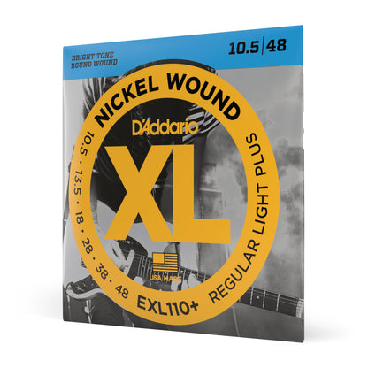 DAddario EXL110 Nickel Wound Electric Guitar Strings, Regular Light, 10-46