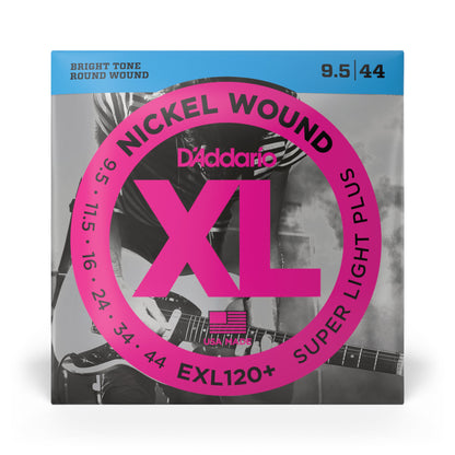 DAddario EXL120 Nickel Wound Electric Guitar Strings, Super-Light, 09-42