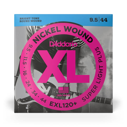 DAddario EXL120 Nickel Wound Electric Guitar Strings, Super-Light, 09-42