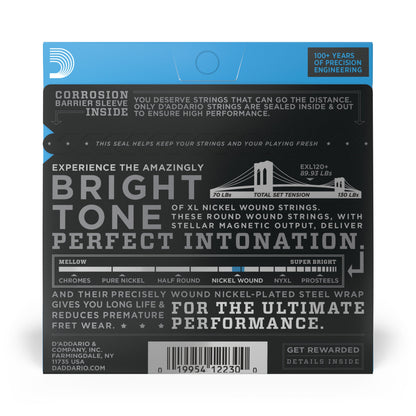 DAddario EXL120 Nickel Wound Electric Guitar Strings, Super-Light, 09-42