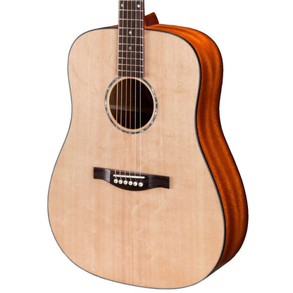 Dreadnought, Solid sitka top, lam mahogany Back and sides