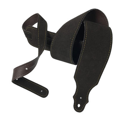 Franklin 2.5 Inch Chocolate Purist Suede Strap with Buck Backing