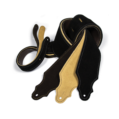 Franklin 2.5 Inch Chocolate Purist Suede Strap with Buck Backing