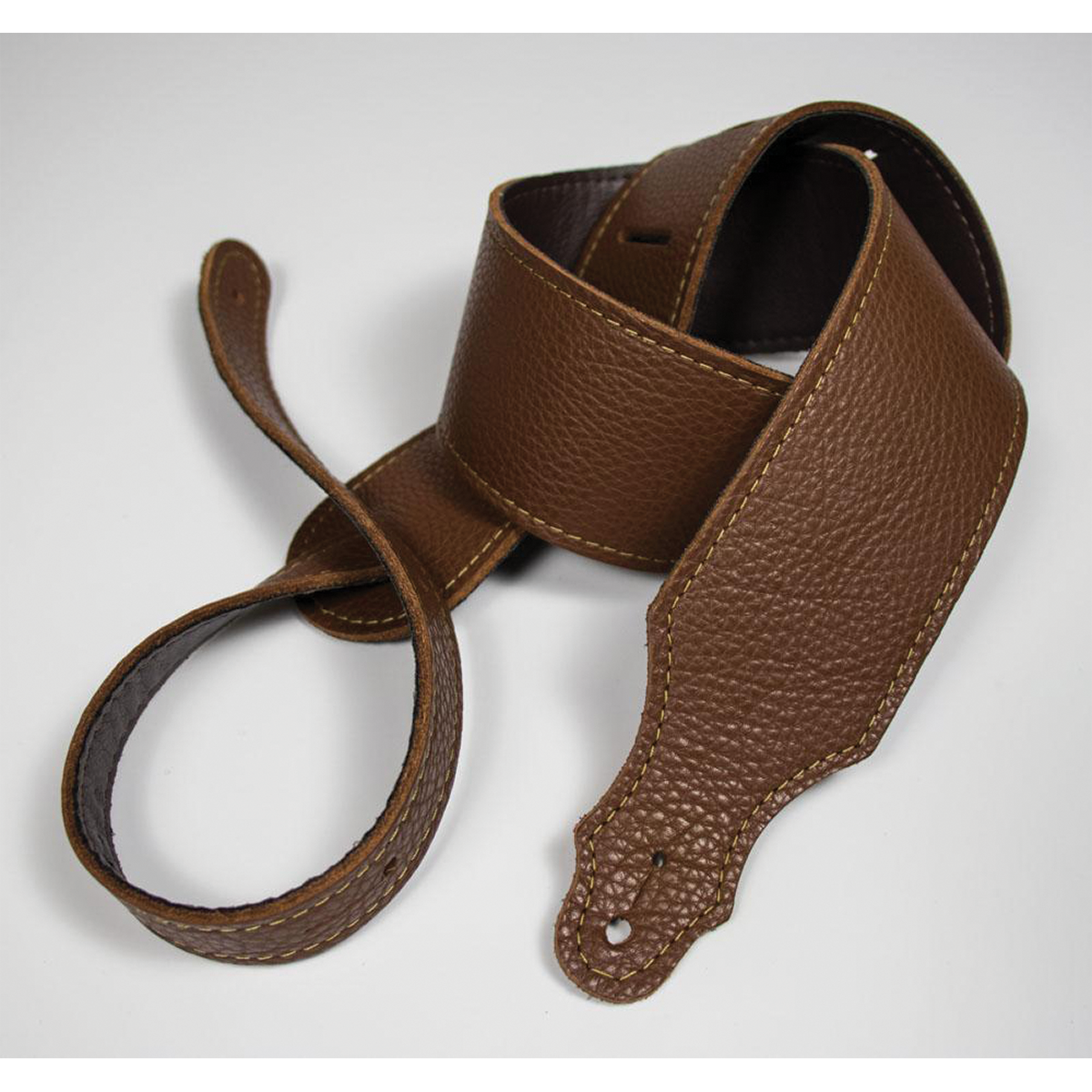 Franklin 2.5 Inch Caramel Purist Leather Strap with Buck Backing
