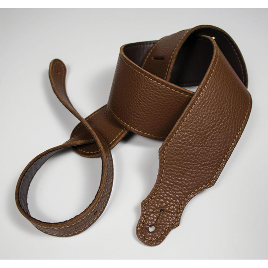 Franklin 2.5 Inch Caramel Purist Leather Strap with Buck Backing