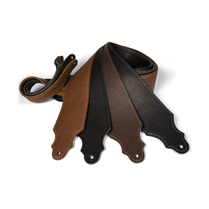 Franklin 2.5 Inch Chocolate Purist Leather Strap with Buck Backing