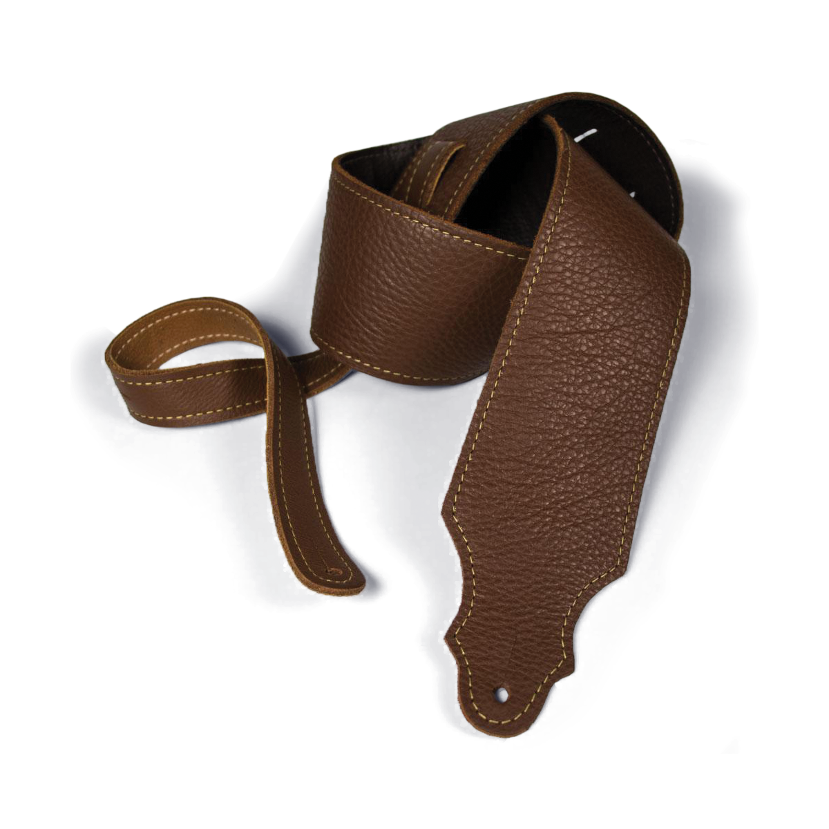 Franklin 3 Inch Caramel Purist Leather Strap with Buck Backing