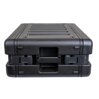 Titan AV 3U Shallow Rack Case with Plastic Hard Shell