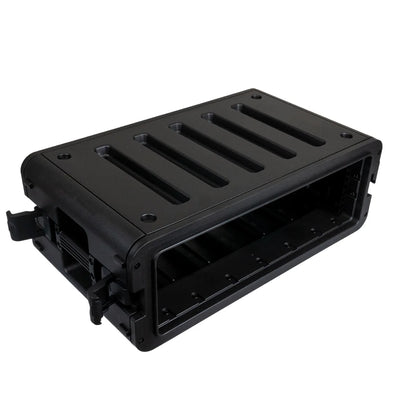 Titan AV 3U Shallow Rack Case with Plastic Hard Shell