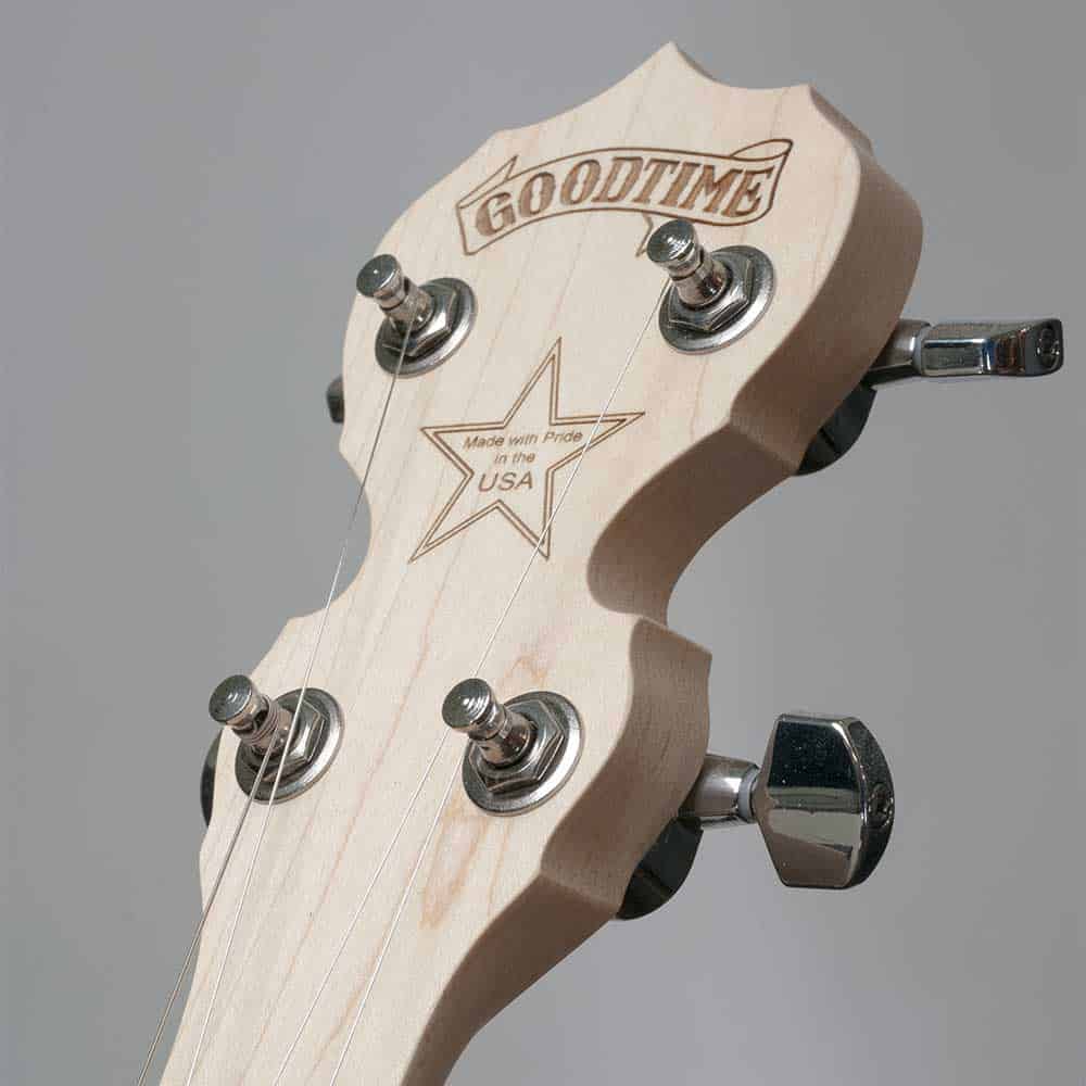 Deering Goodtime Two 5-String Banjo with Resonator - detail 2