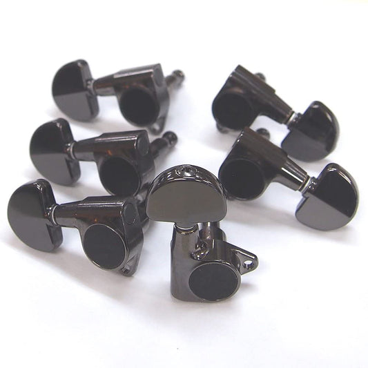 Gotoh G30KB Deluxe guitar machine heads - black