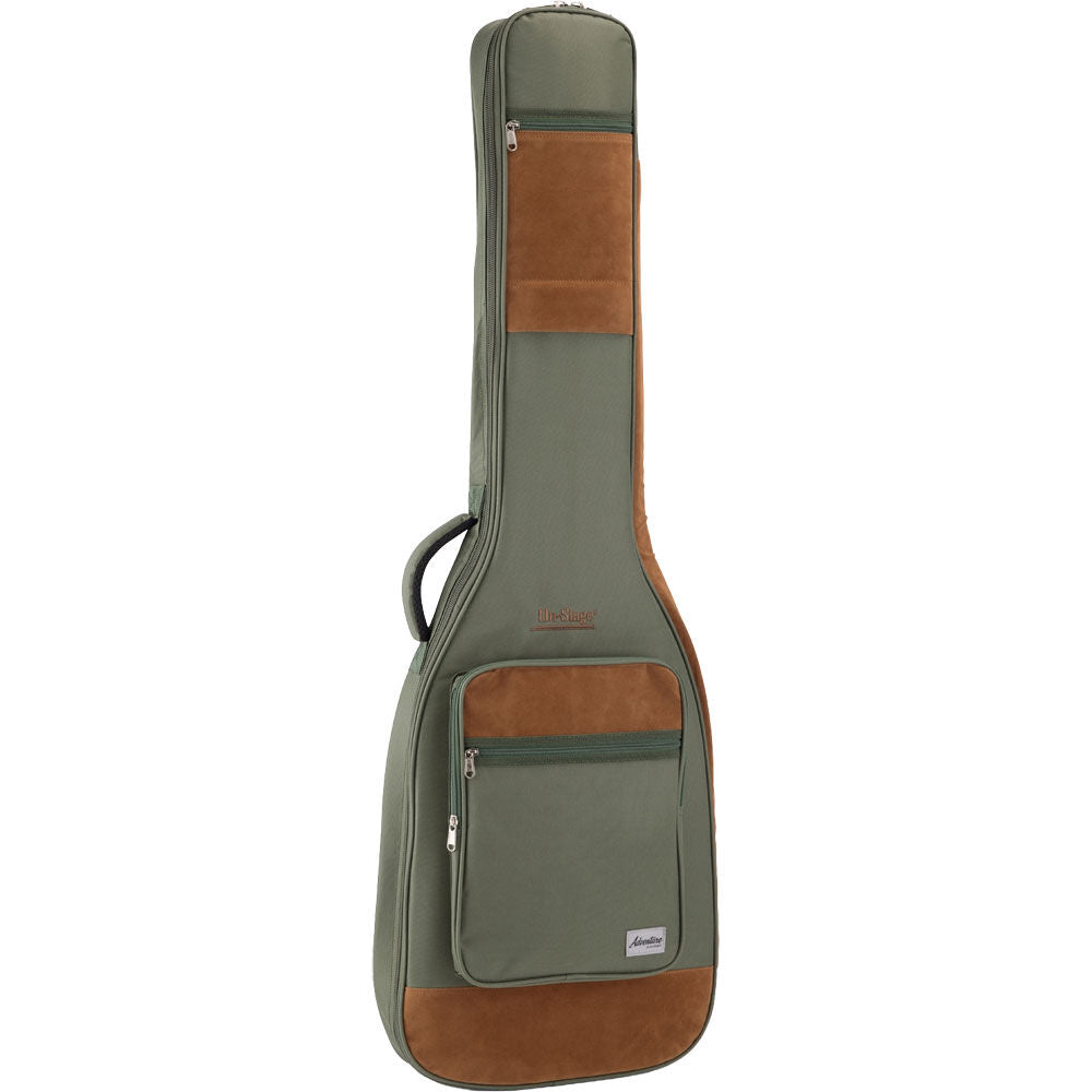On-Stage Adventure Series Bass Guitar Gig Bag Green/Brown