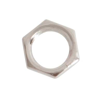 AMS GP220 Jack Mounting Hex Nut Nickel