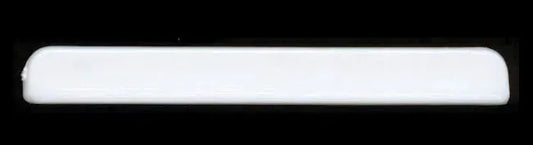 AMS Saddle 81 x 9mm Straight Plastic White