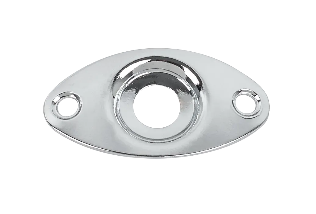 AMS Oval Jack Plate with Recessed Flange Chrome