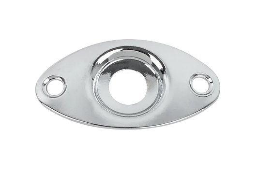 AMS Oval Jack Plate with Recessed Flange Chrome