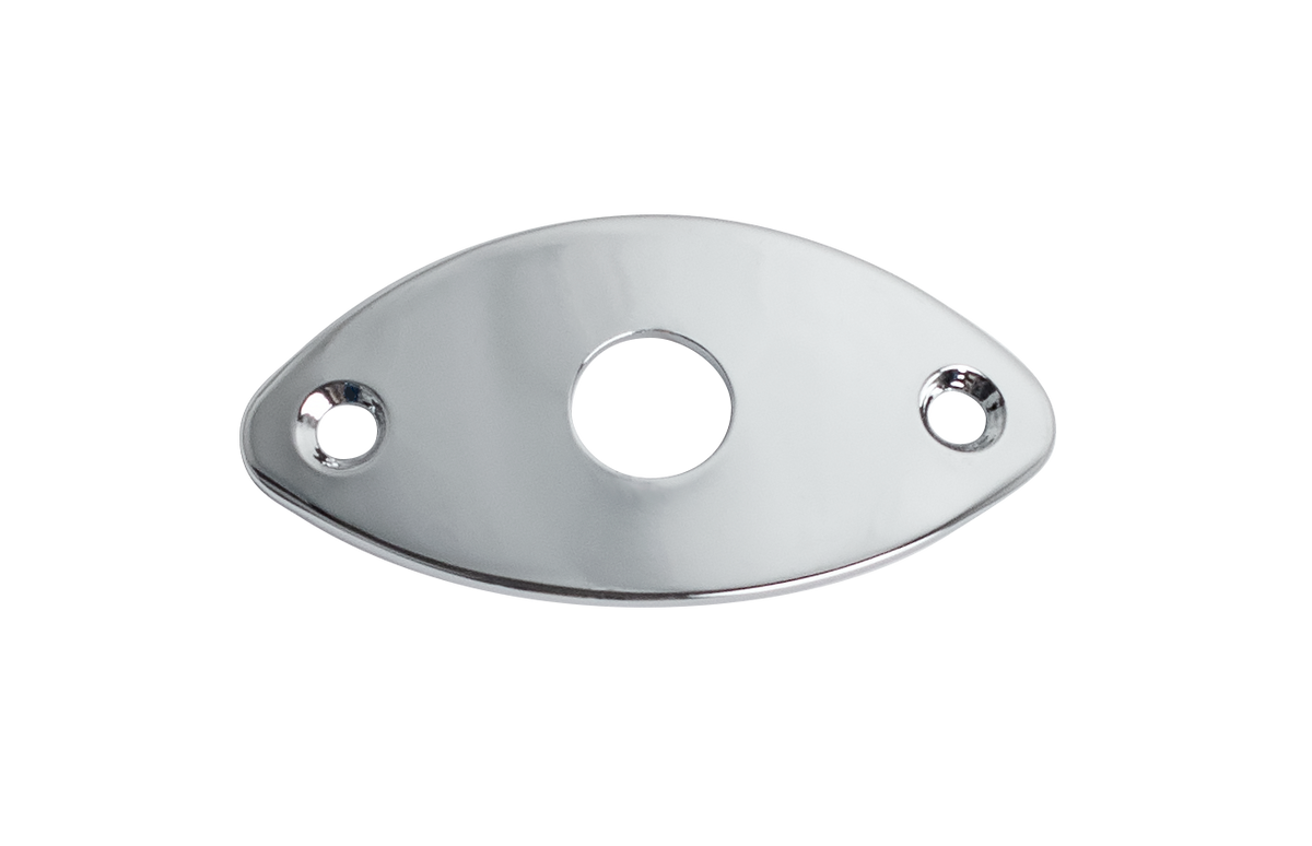 Jack Plate Oval Style Flush Chrome