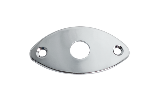 Jack Plate Oval Style Flush Chrome