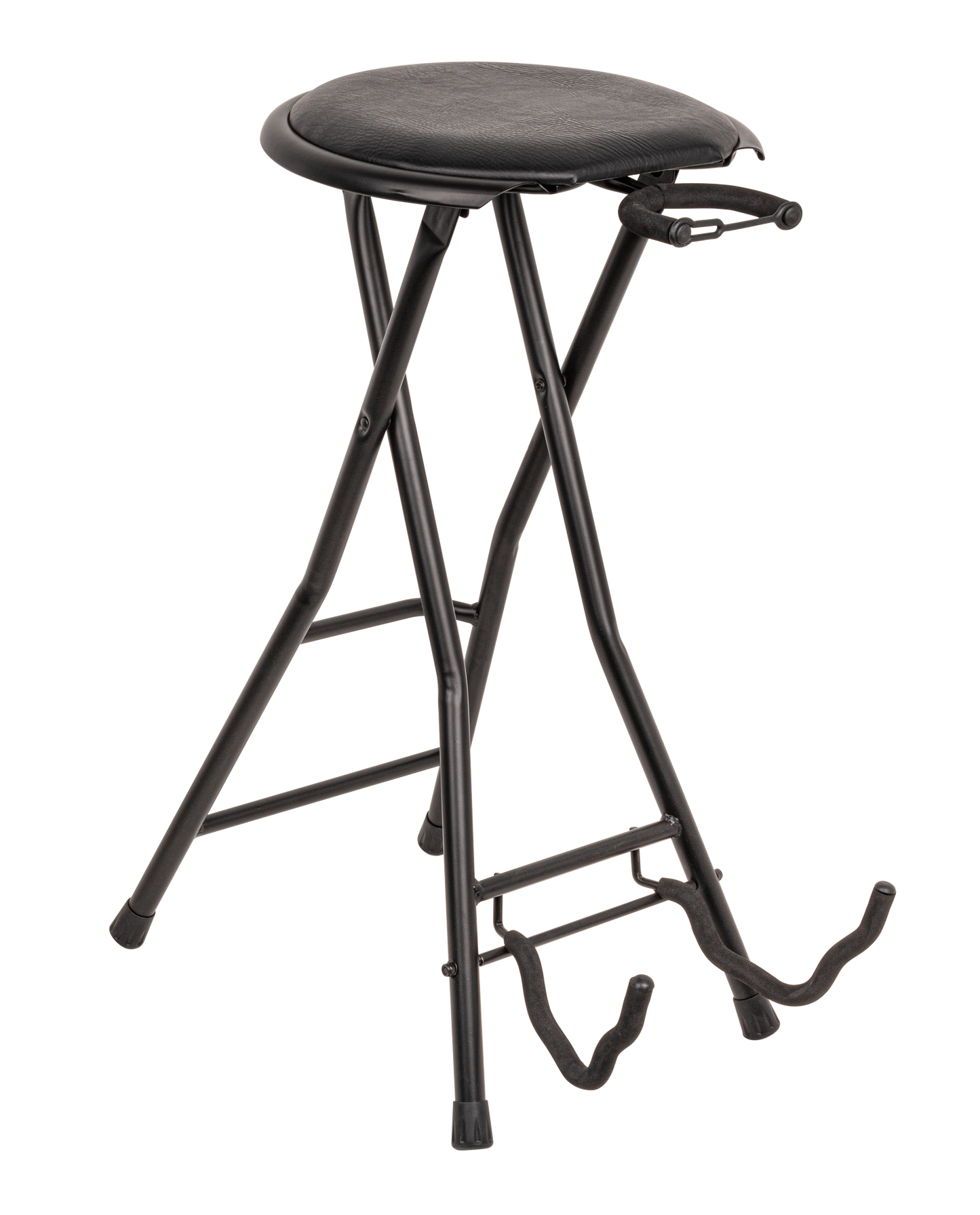 Xtreme GS811 Guitarist Performer Stool with Guitar Stand