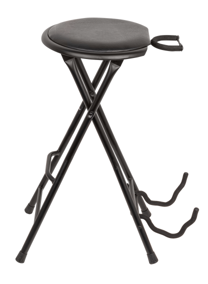 Xtreme GS811 Guitarist Performer Stool with Guitar Stand