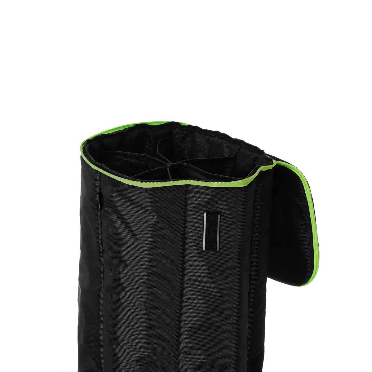 GRAVITY GTBGMS6B TOURING TRANSPORT BAG FOR 6 MIC STANDS W/ WHEELS