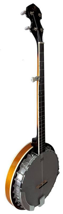 J.Reynolds JBJ305 5-String Banjo with Resonator - 2-Tone Sunburst Gloss