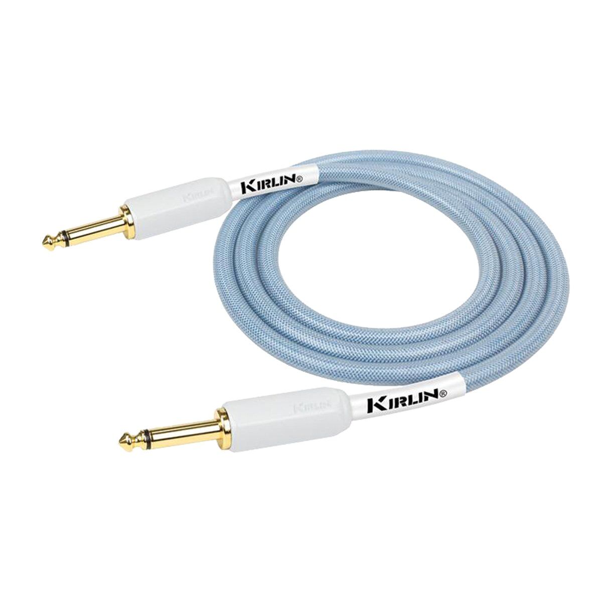 Kirlin KIPW201WBL-10 10Ft Blue PVC Woven Instrumen
