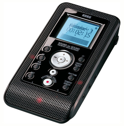 Korg SR1 Sound-on-Sound Handheld Multitrack Recorder – Unlimited Overdubs & Built-In Effects