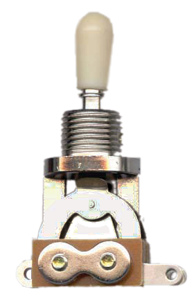 Custom Eagle 3-way Toggle Switch - Straight - Japanese - Cream Knob