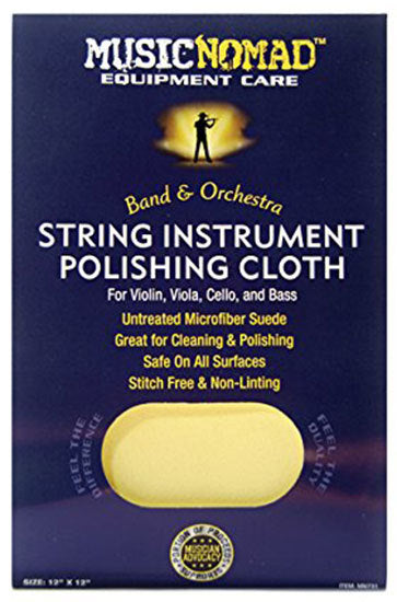 Music Nomad Untreated Polish Cloth For Violins, Viola, Cello & Bass