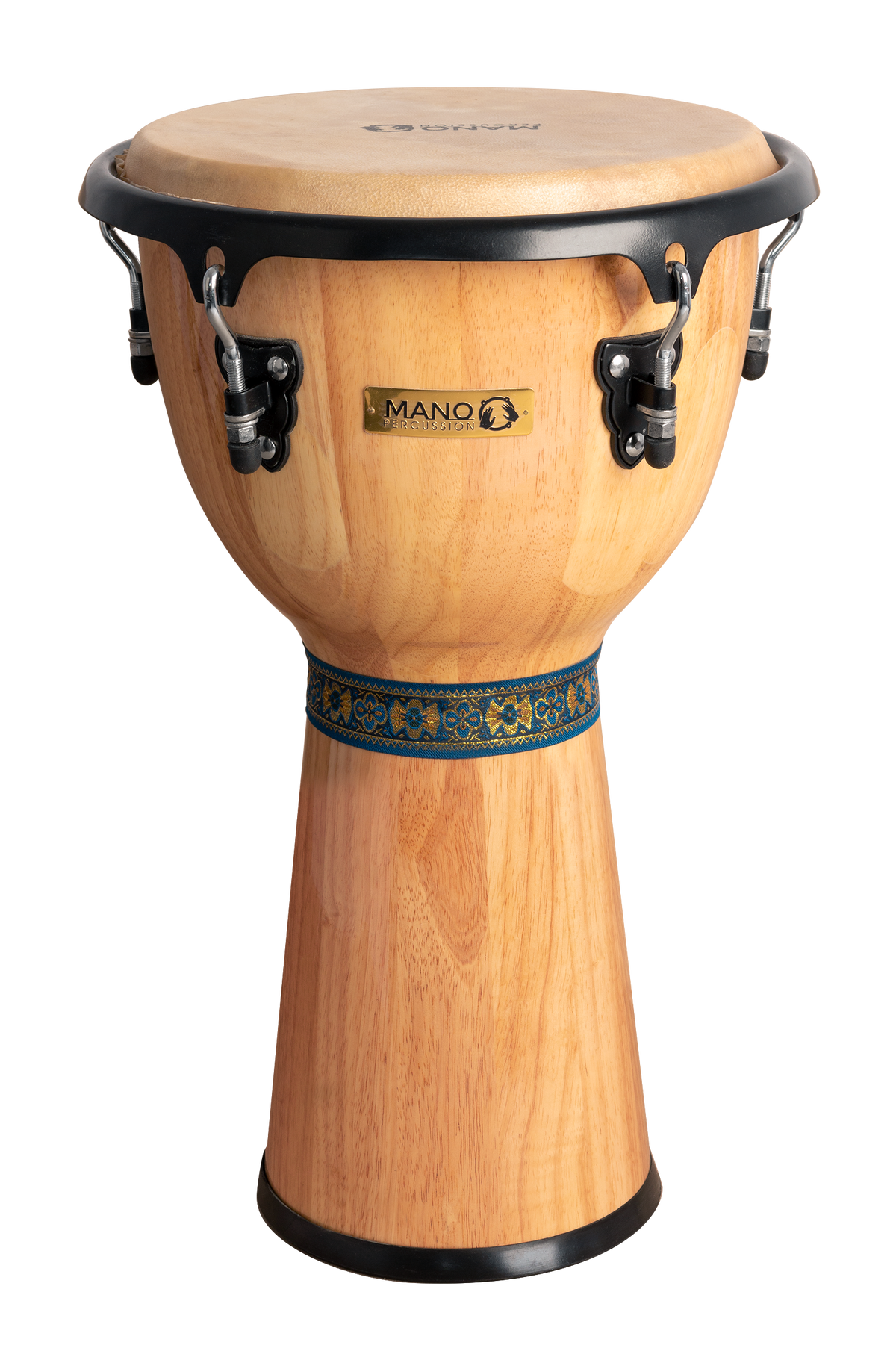 Mano Percussion MP1522NA Pro 12 Inch Wood Shell Djembe