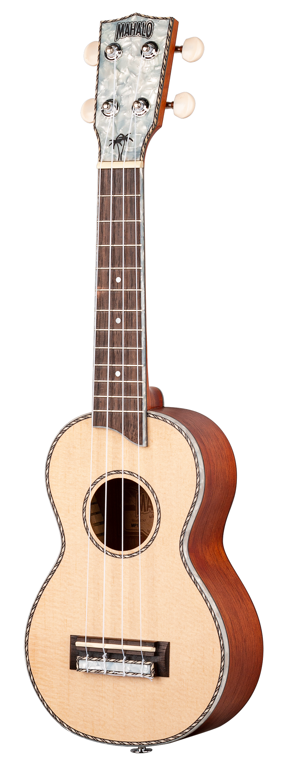Mahalo MP1 Solid Top Ukulele - Soprano