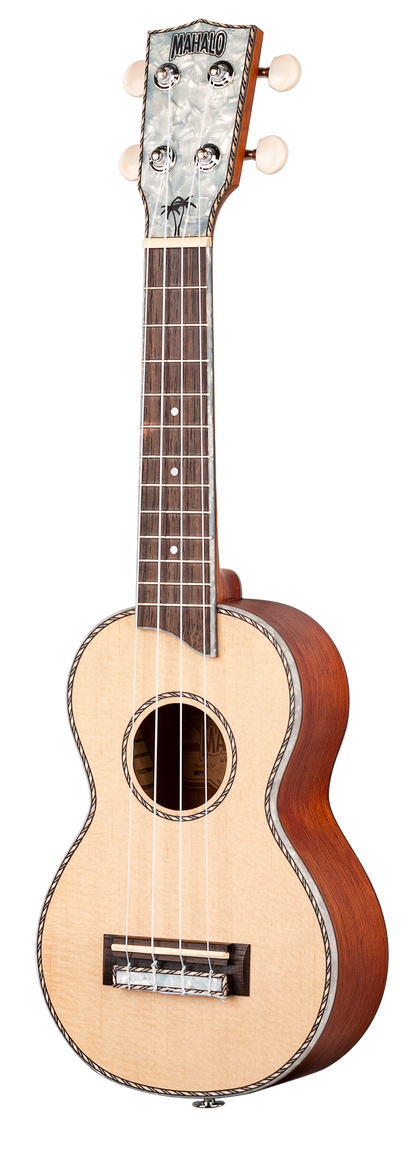 Mahalo MP1 Solid Top Ukulele - Soprano