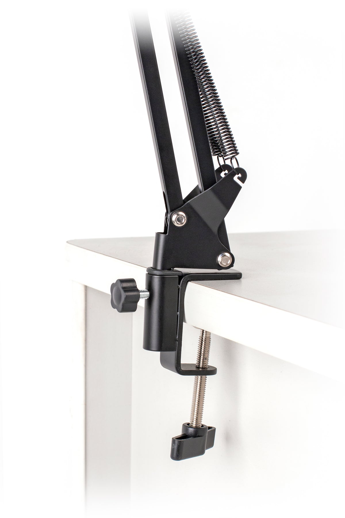 Platinum MPC1BK Suspension boom desk top microphone stand