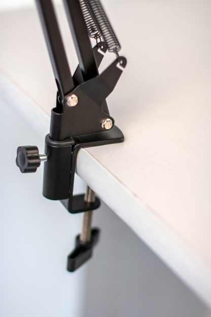 Platinum MPC1BK Suspension boom desk top microphone stand
