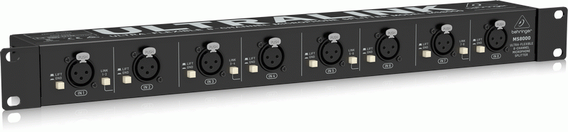 Behringer MS8000 8-CHAN Mic Splitter