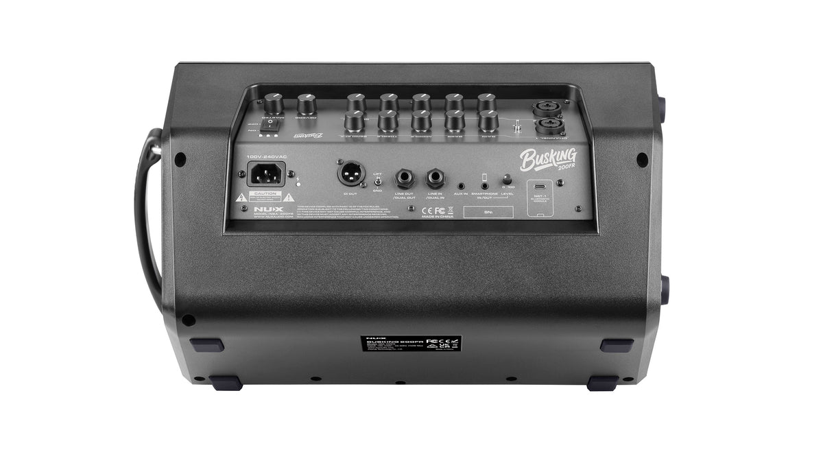 NUX Busking 200FR NBA-200FR Battery-Powered 2-Channel Speaker