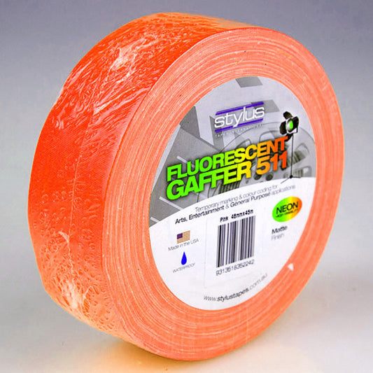 Nashua 511 Gaffer Tape in Matte Neon Orange (48mm/