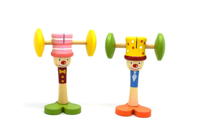 Kaper Kidz Wooden Clown Head Banger – NG23197