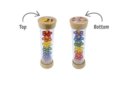 Kaper Kidz Wooden Spring Insect Rainmaker Rattle