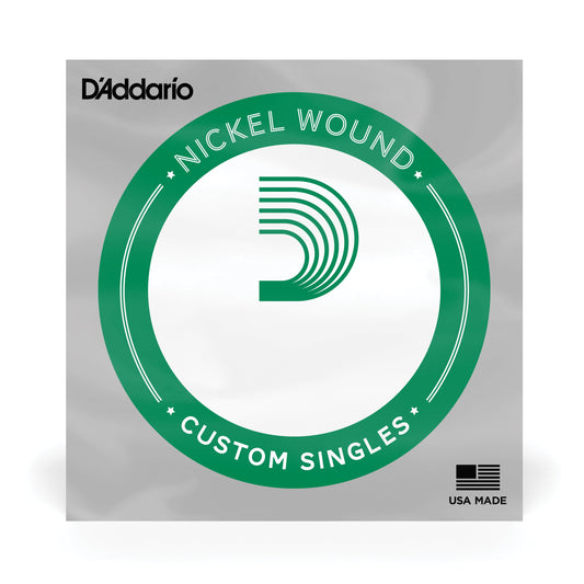 DAddario NW036 Nickel Wound Electric Guitar Single String, .036