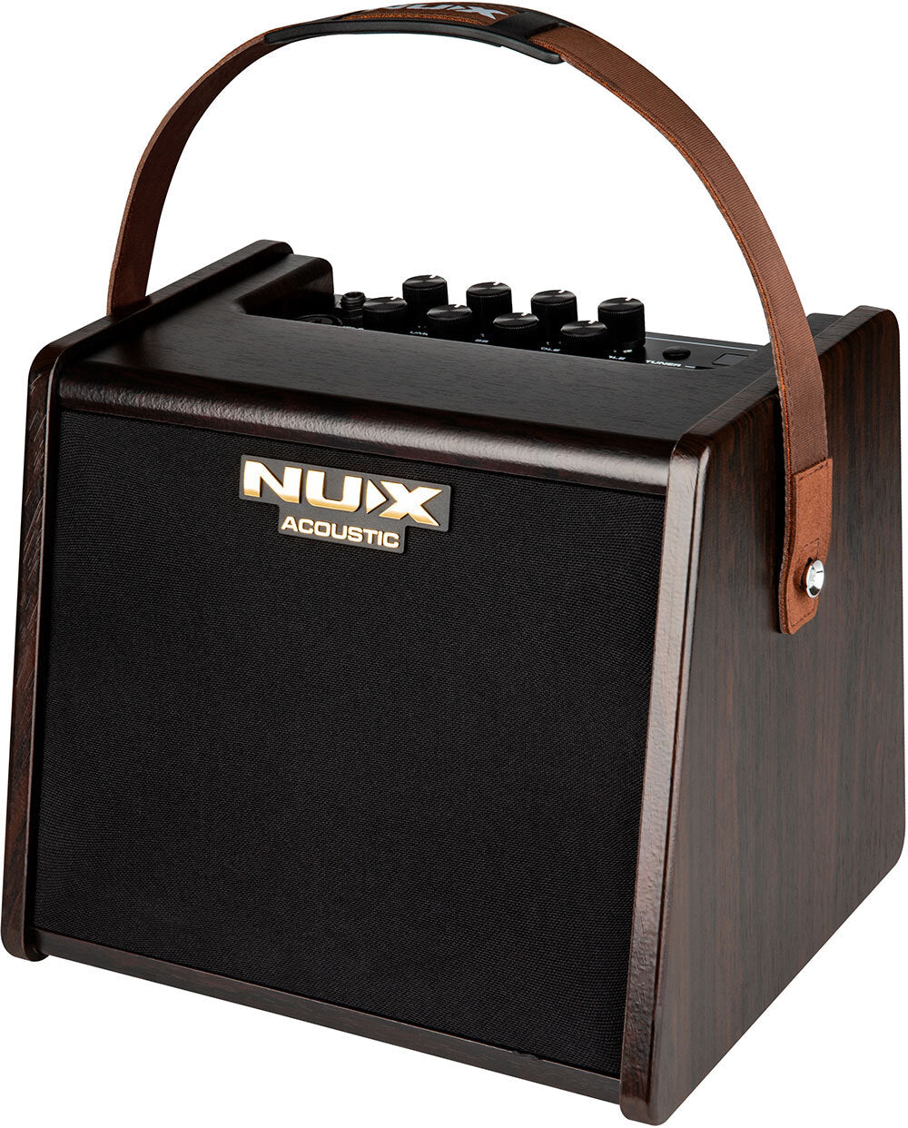 NUX AC25 Stageman 2-Channel, 25W Battery Operated Acoustic Amplifier
