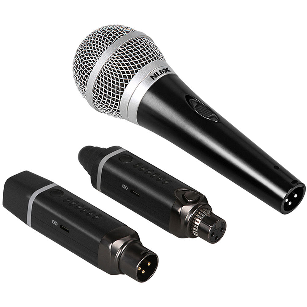 NUX B3PLUS Digital 2.4GHz Wireless Microphone System Bundle