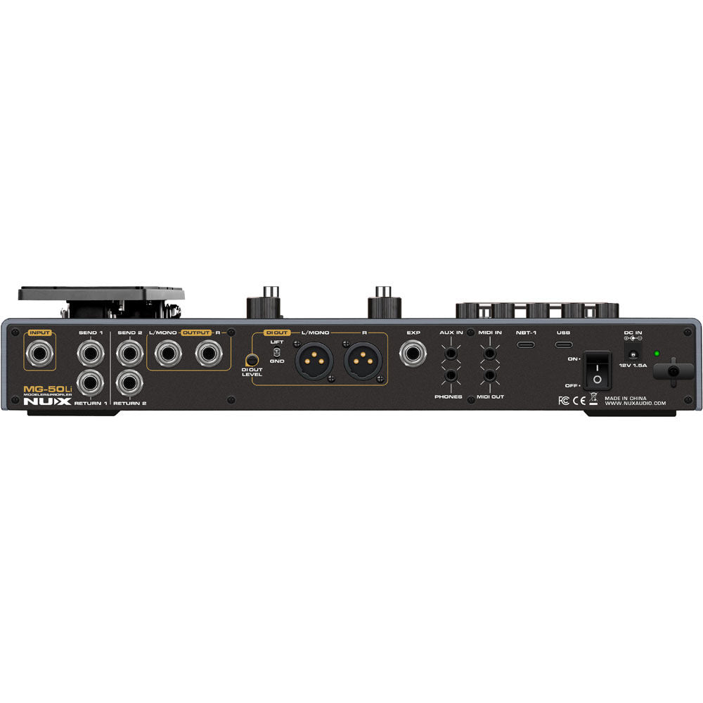 NU-X MG-50Li Versatile Guitar/Bass Modeler & Profiler